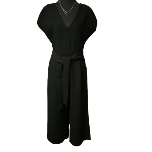 Bishop + Young Womens Small Black Jumpsuit